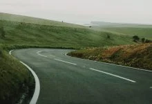 photo of an empty road