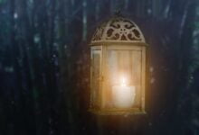 photo of brown candle lantern